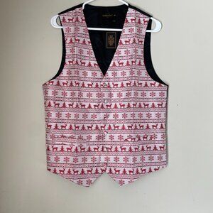 Christmas Holiday Print Set (Vest/Tie/Handkerchief)